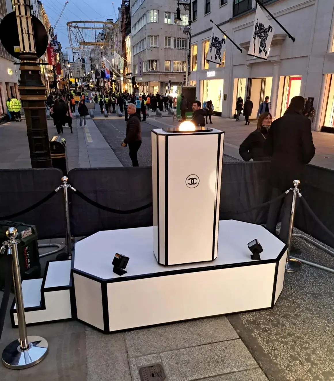 Immersive Chanel experiential brand activation